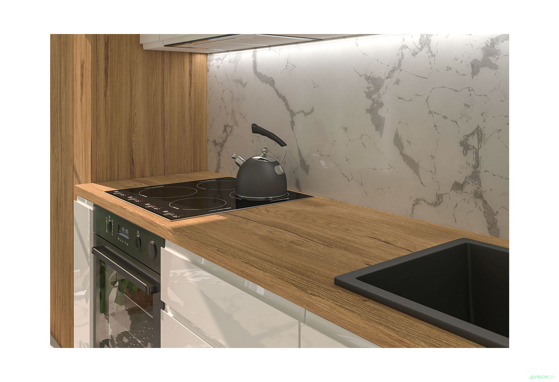 Изображение 5 - Кухня Миллениум / Millenium Premium 2.0 МироМарк Белый глянец, корп. белый