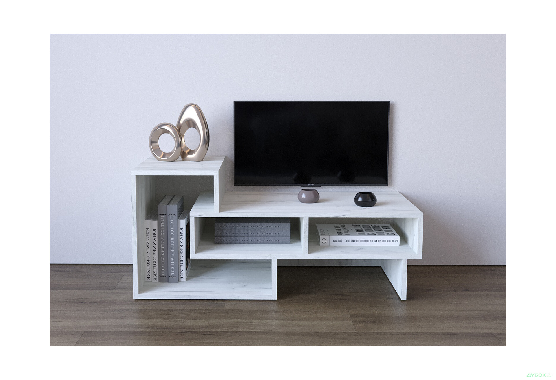 Изображение 4 - Гостиная Viant ВТ-11 100 см, дуб крафт белый