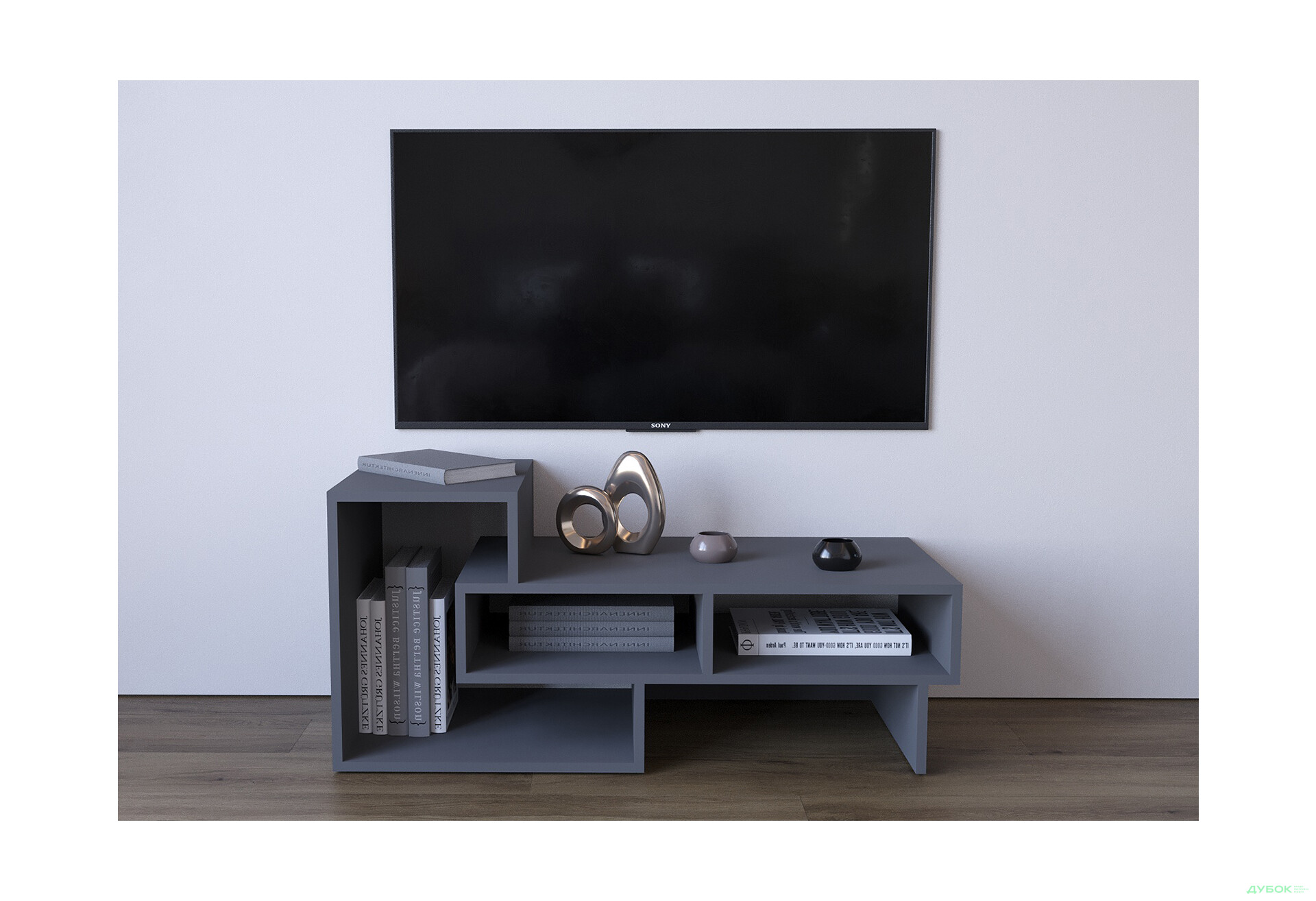 Зображення 1 - Вітальня Viant ВТ-11 120 см, антрацит