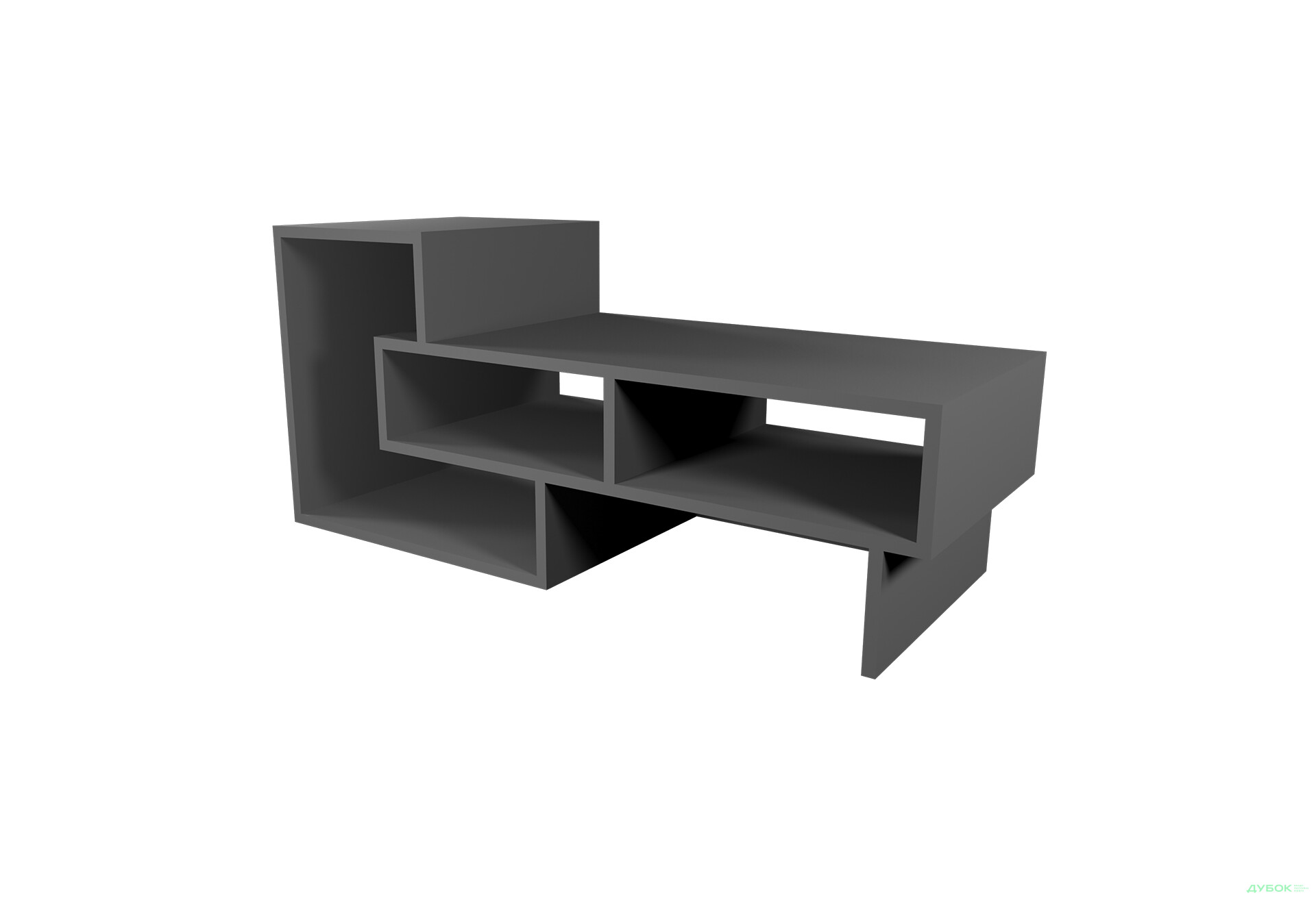 Зображення 2 - Вітальня Viant ВТ-11 120 см, антрацит