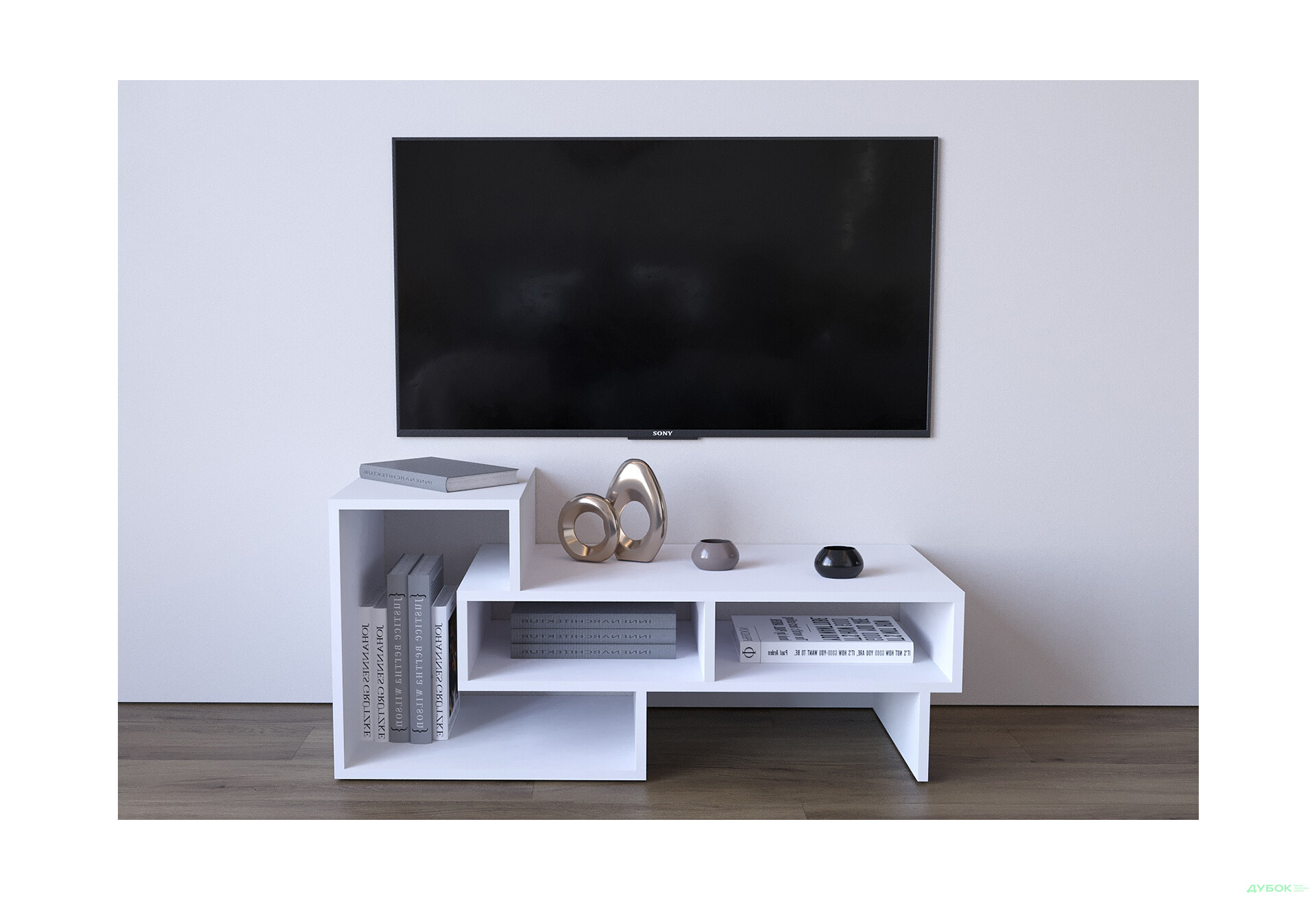 Зображення 1 - Вітальня Viant ВТ-11 120 см, біла