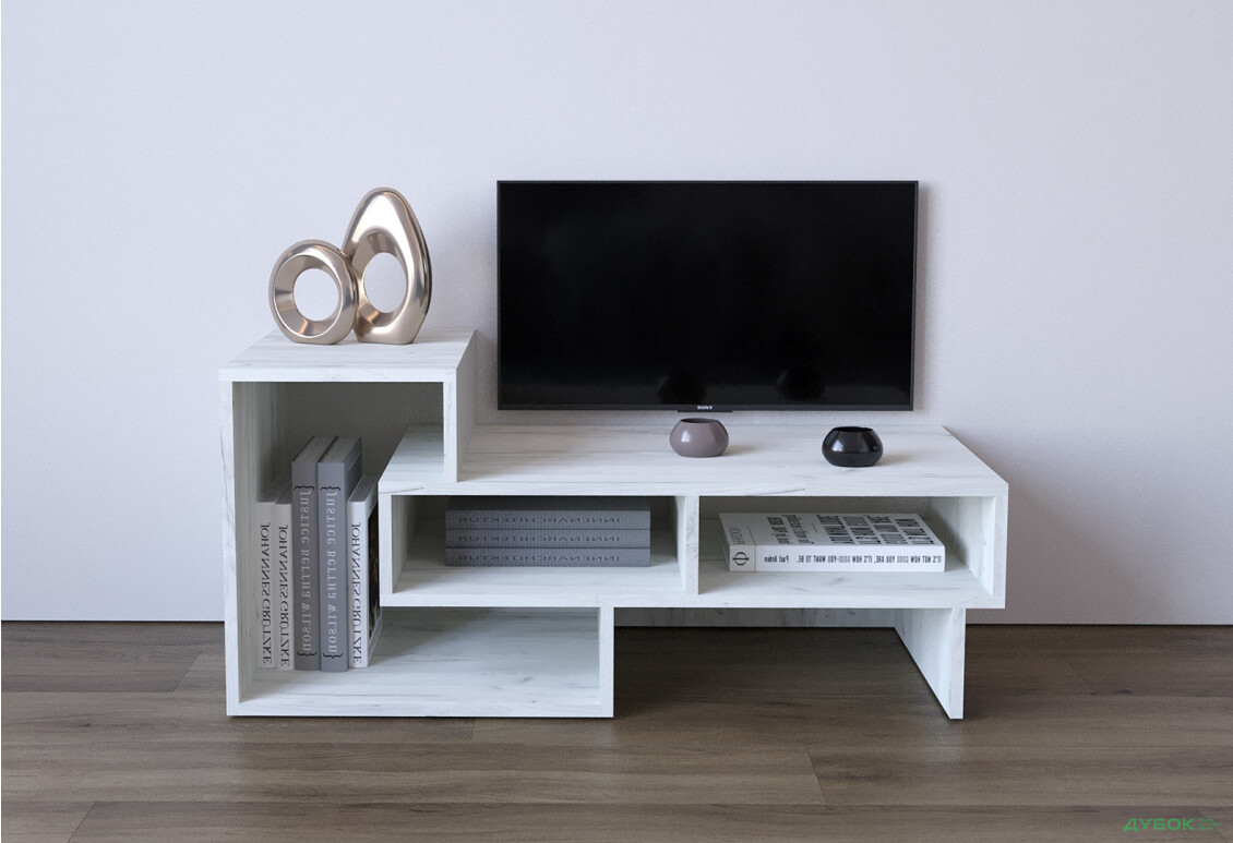 Зображення 4 - Вітальня Viant ВТ-11 120 см, дуб крафт білий