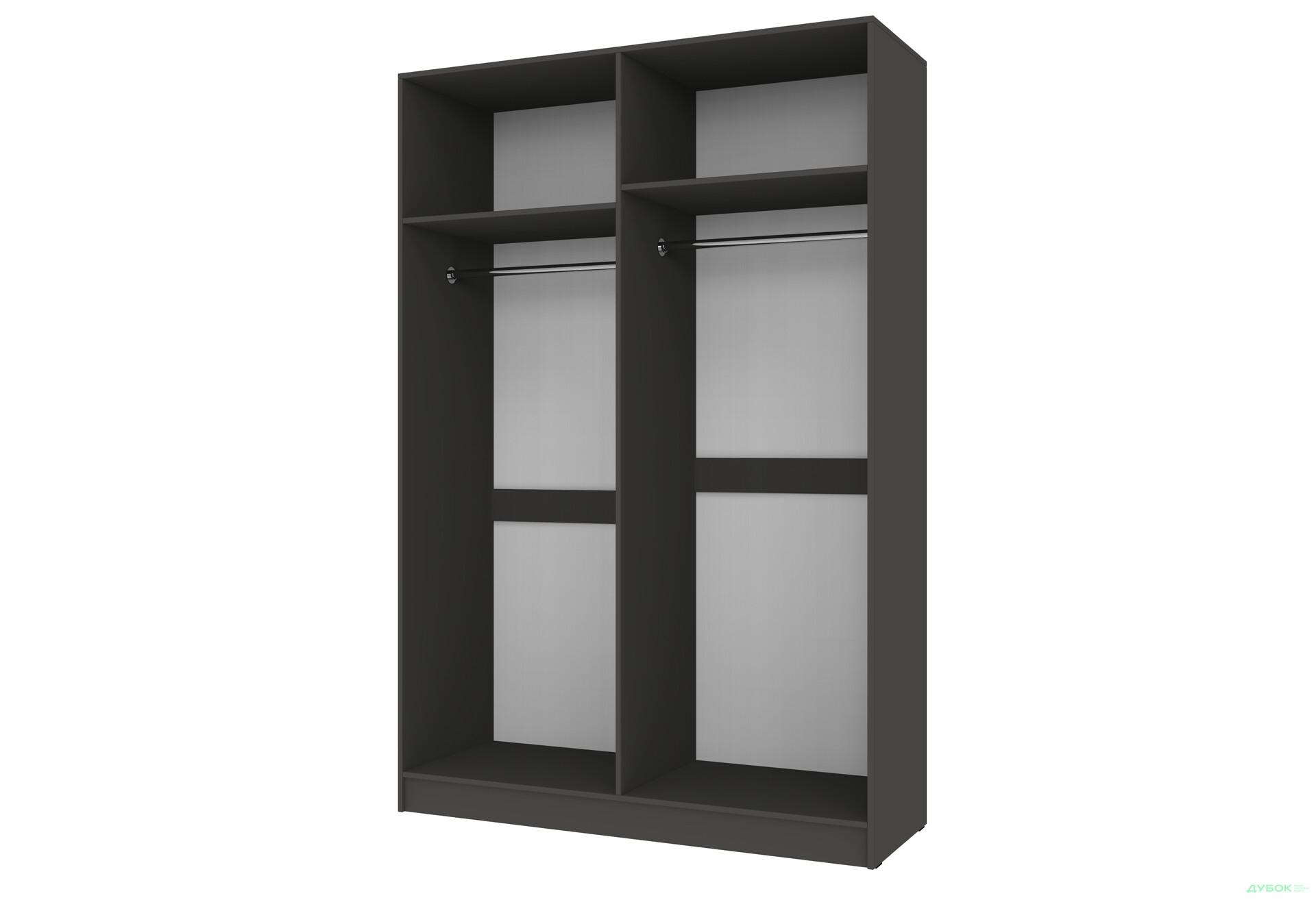 Зображення 2 - Корпус Київський стандарт ПГ-06 відкритий з 2 штангами 120 см