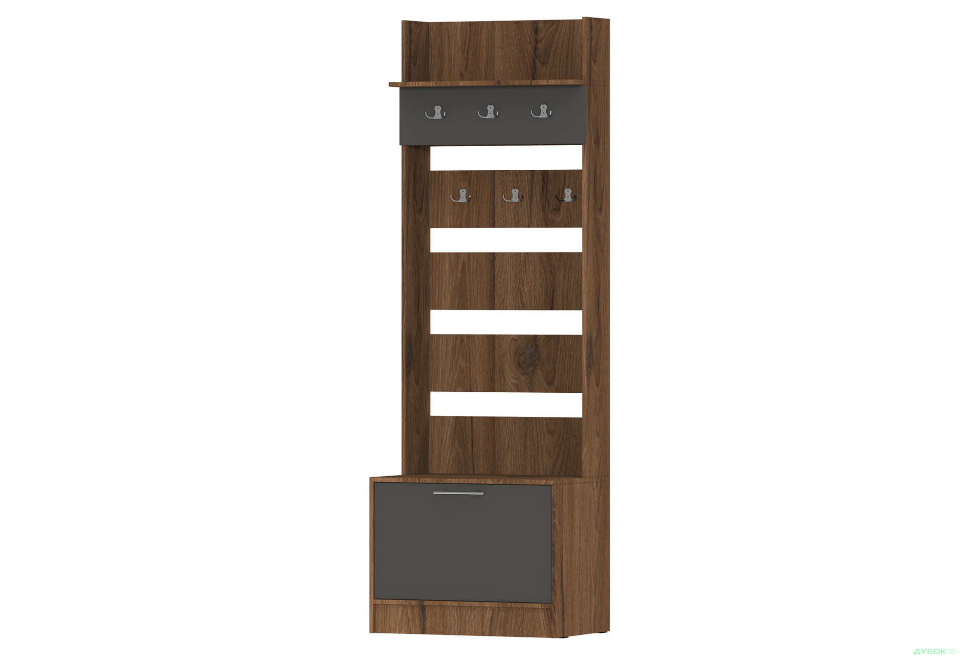 Изображение 5 - Вешалка для одежды Киевский стандарт МВ-11 с обувной тумбой 70x45x220 см