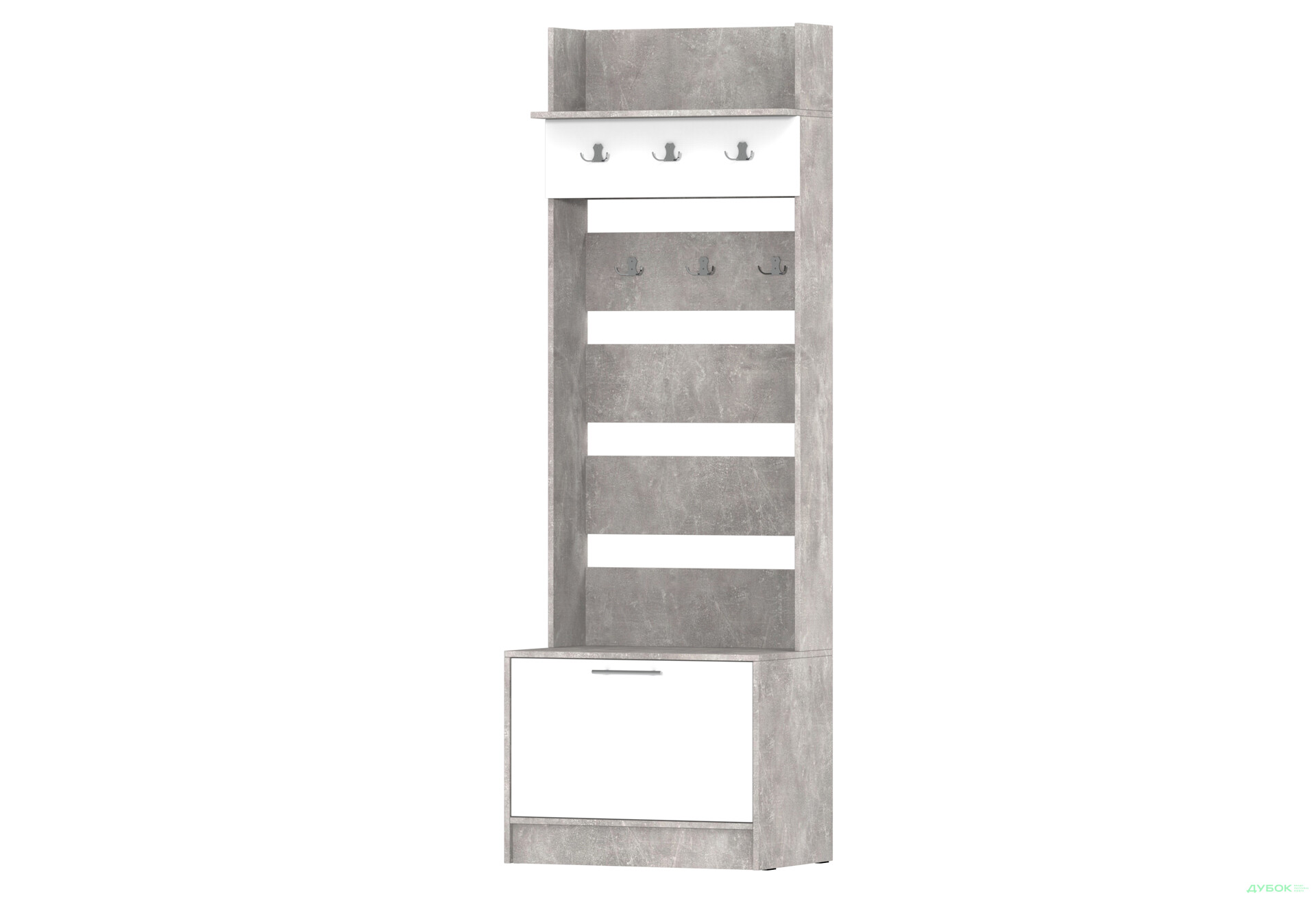 Изображение 4 - Вешалка для одежды Киевский стандарт МВ-11 с обувной тумбой 70x45x220 см