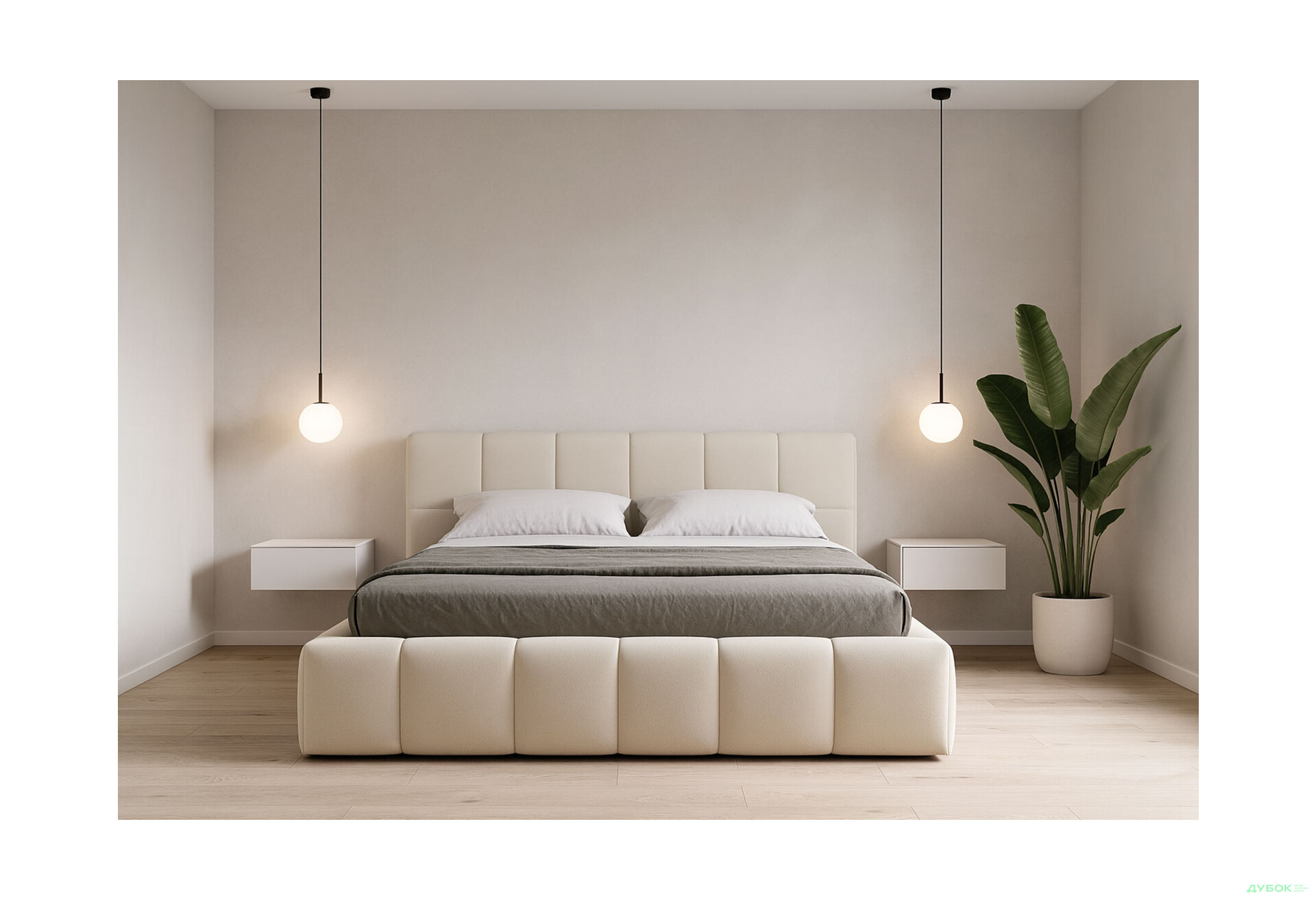 Изображение 2 - Кровать-подиум МироМарк Тони 180x200 подъёмная с каркасом, светлый беж