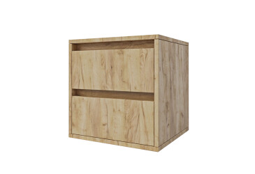 Приліжкова тумба Ідея з 2 шухлядами дуб крафт золотий Garant