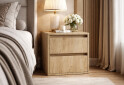 Зображення 2 - Приліжкова тумба Ідея / Idea з 2 шухлядами дуб крафт золотий Garant
