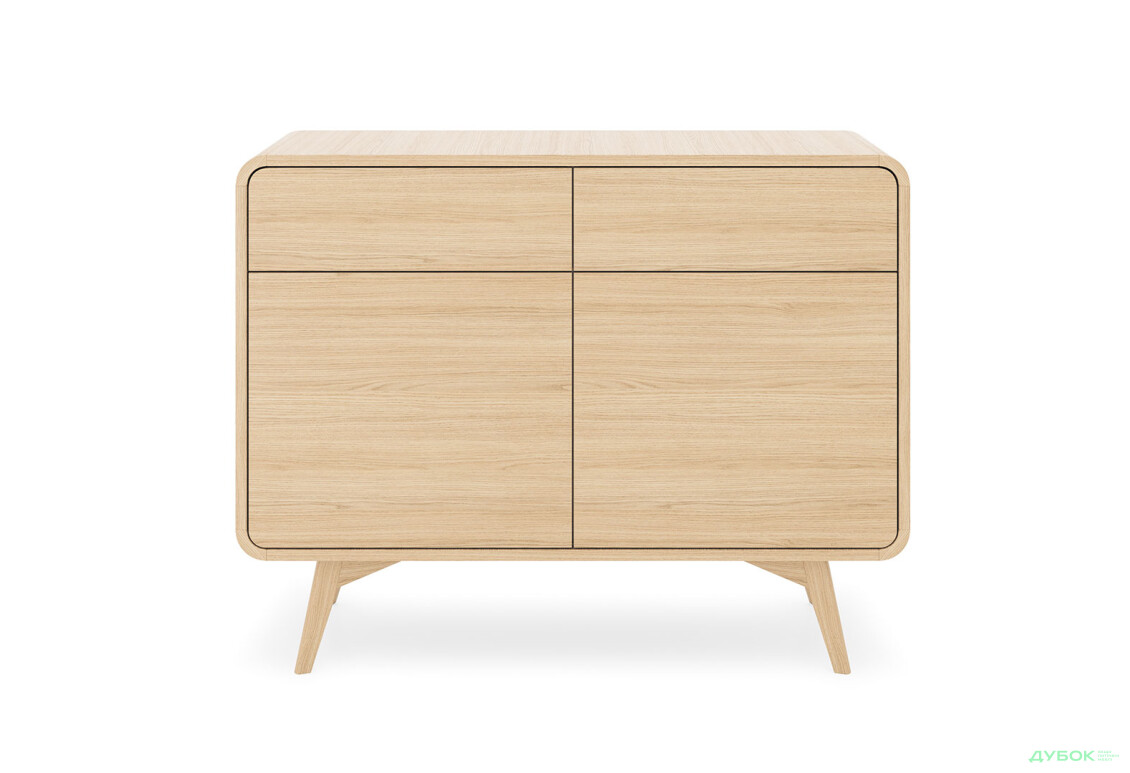 Изображение 3 - Комод Kredens furniture Helion / Гелион KSZ108 с 2 ящиками и дверками 108 см, дуб виченза