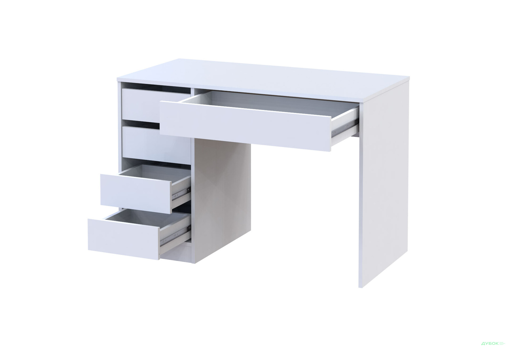 Изображение 6 - Письменный стол Профи L с ящиками Белый Garant