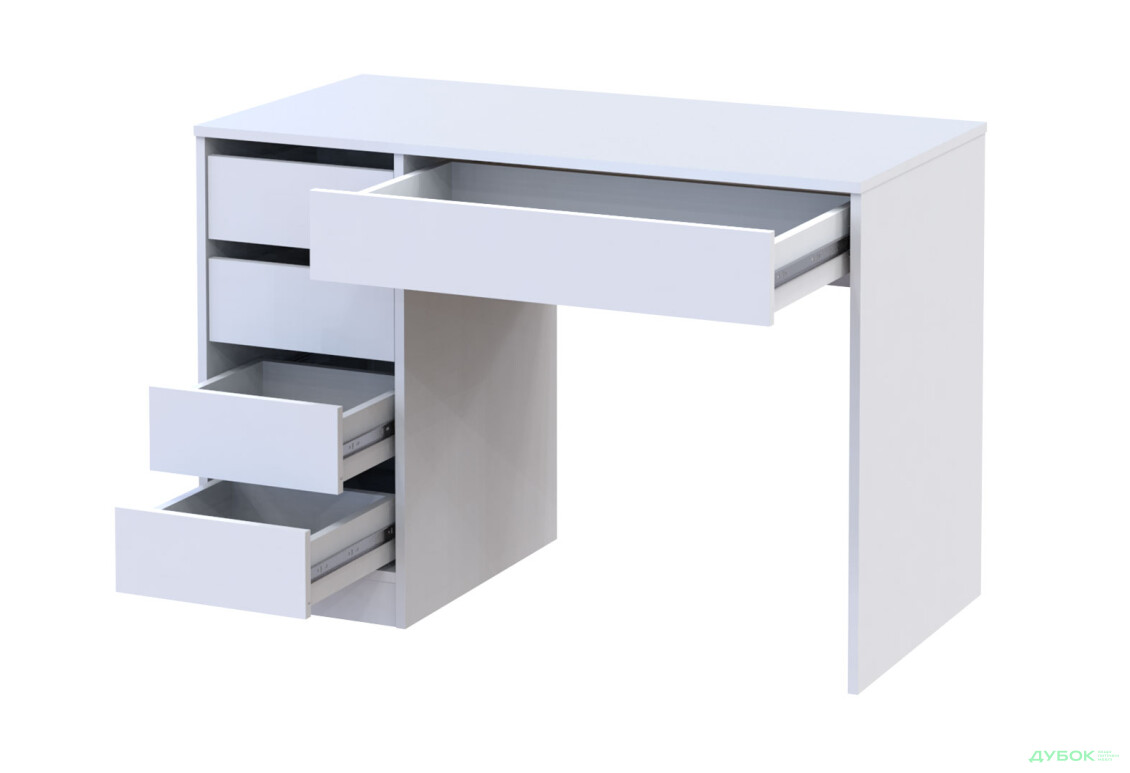 Изображение 6 - Письменный стол Профи L с ящиками Белый Garant