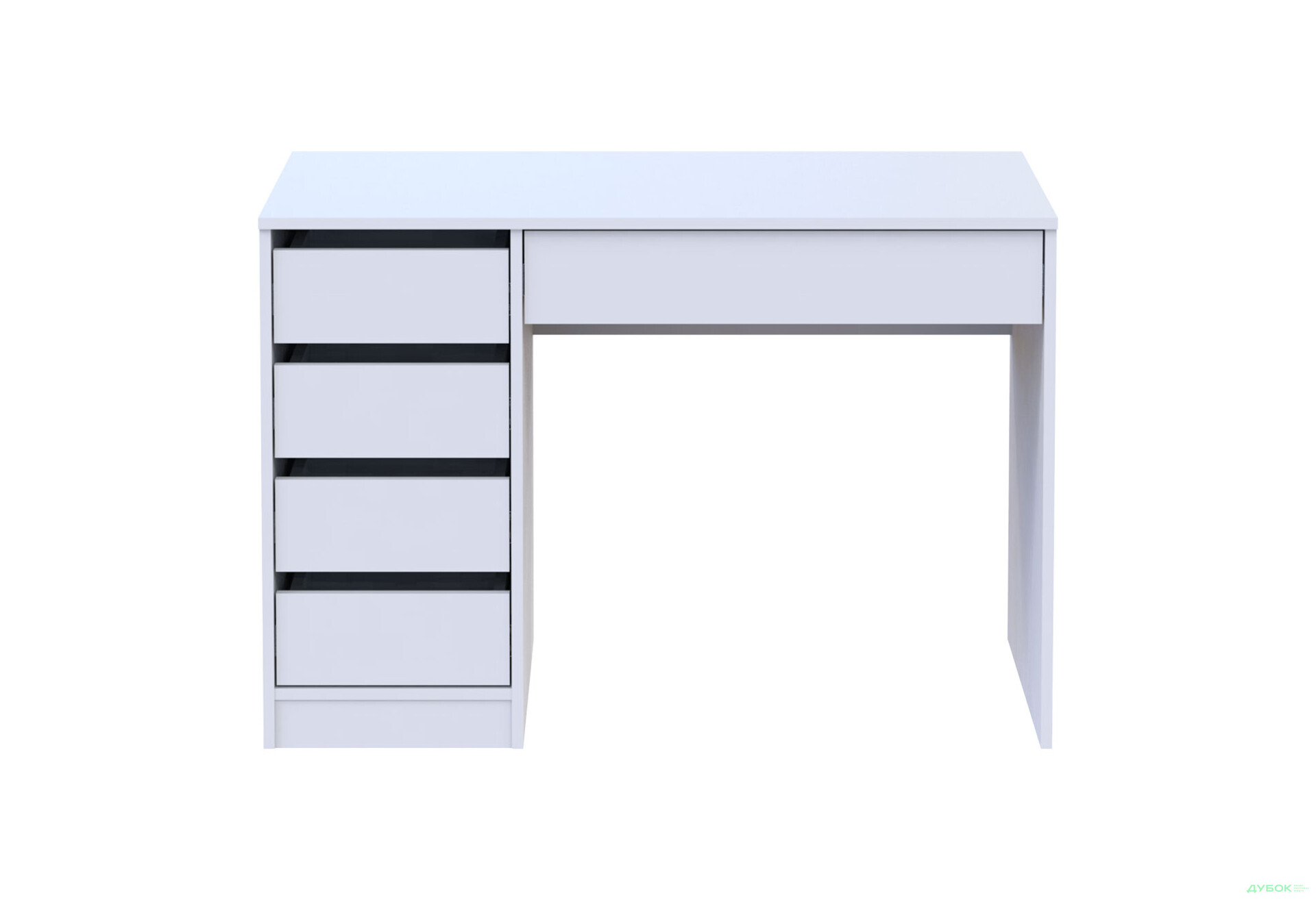 Изображение 3 - Письменный стол Профи L с ящиками Белый Garant