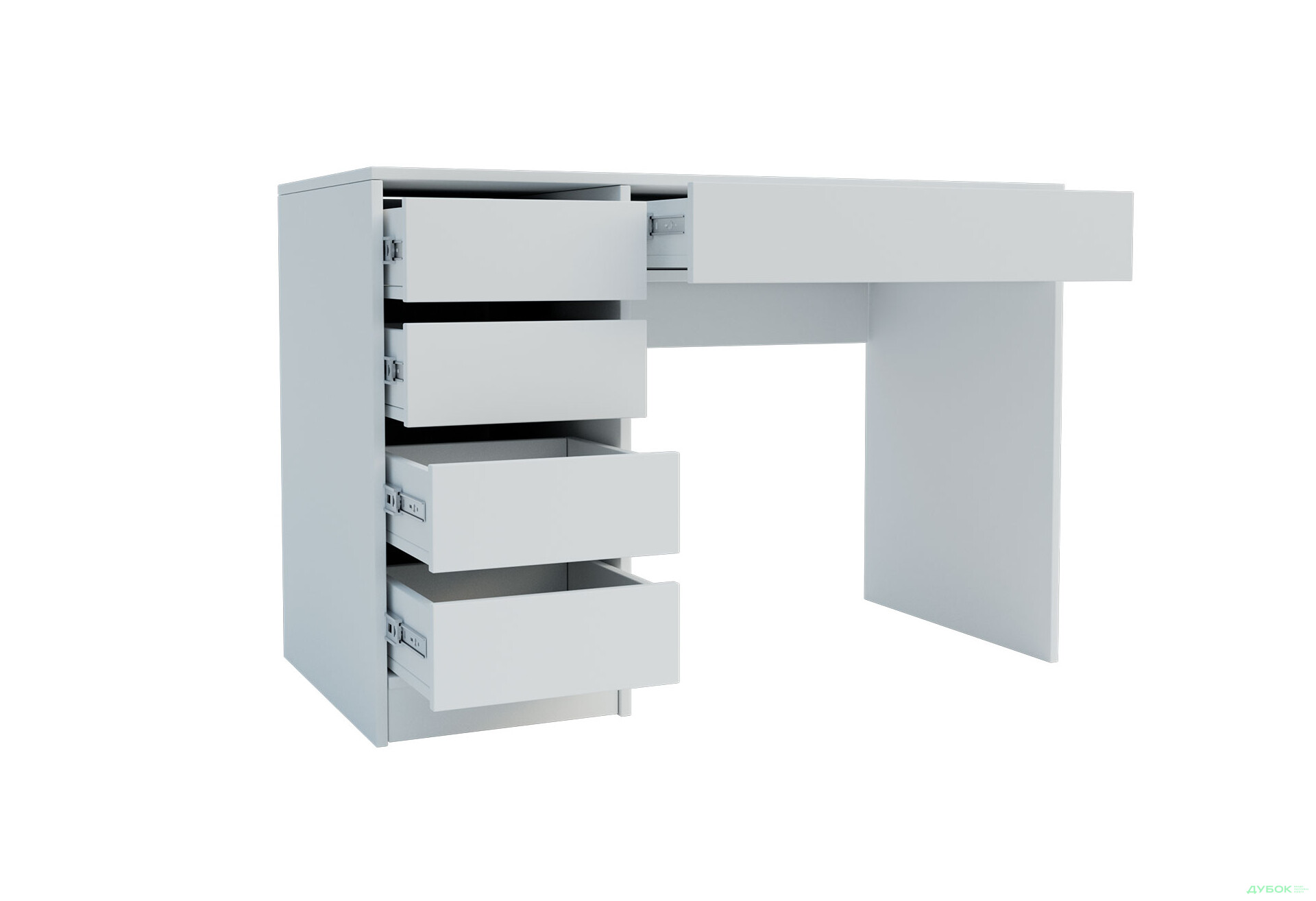 Изображение 8 - Письменный стол Профи L с ящиками Белый Garant