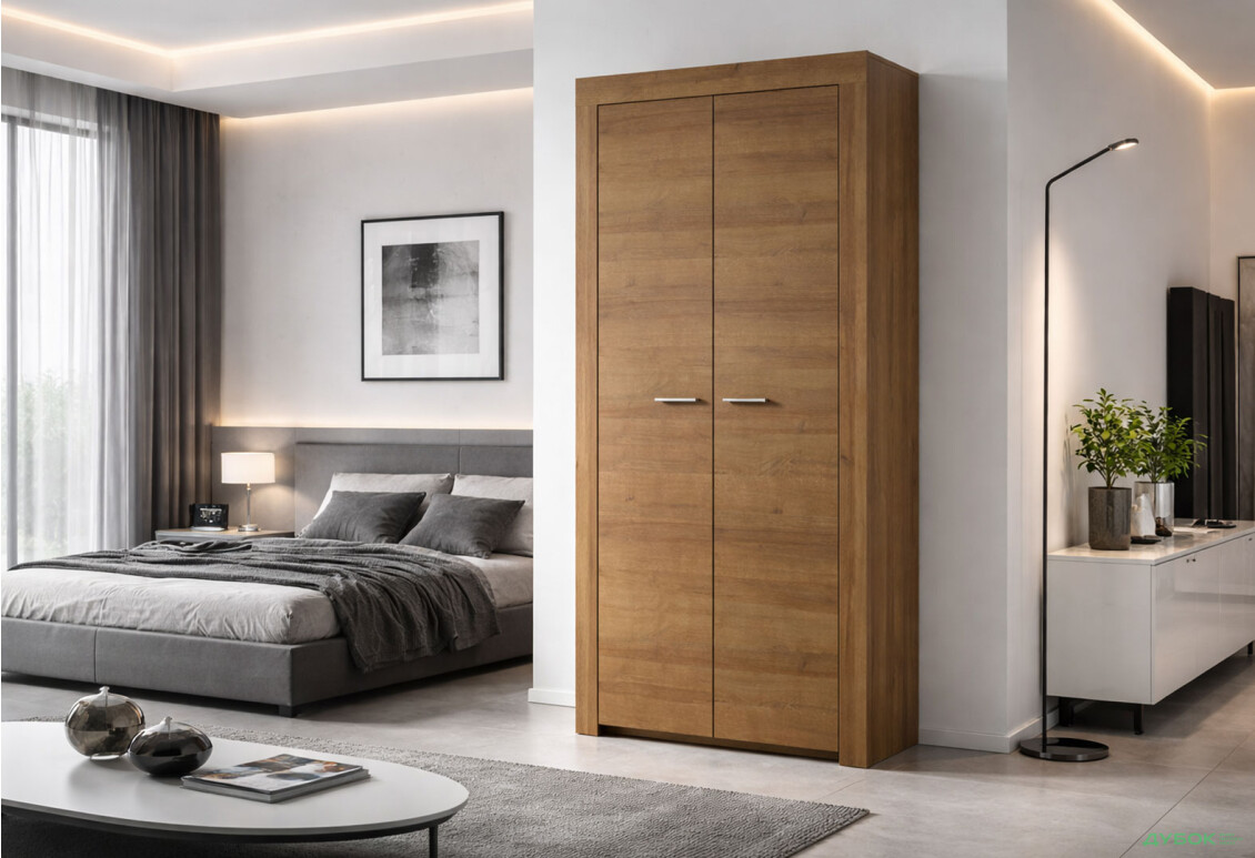 Изображение 2 - Шкаф Kredens furniture Sky / Скай SSZ110 двухдверный 110 см, дуб ривьера