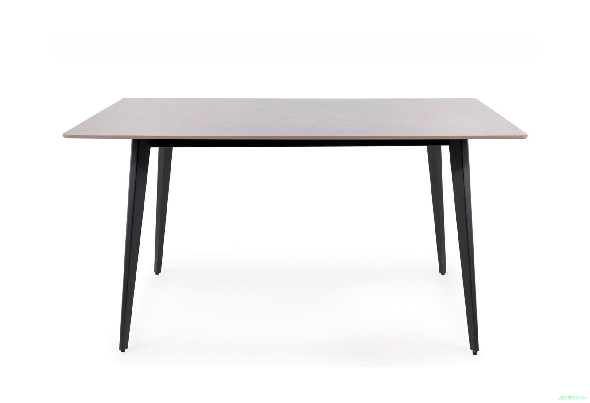 Изображение 4 - Стол столовый Креденс Фениче Ivy / Иви нераскладной 140 см, мраморный эффект, серый / черный мат