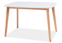 Изображение 1 - Стол столовый Креденс Фениче Mosso I / Моссо I нераскладной 120x75 см, белый / дуб