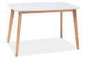 Изображение 3 - Стол столовый Креденс Фениче Mosso I / Моссо I нераскладной 120x75 см, белый / дуб