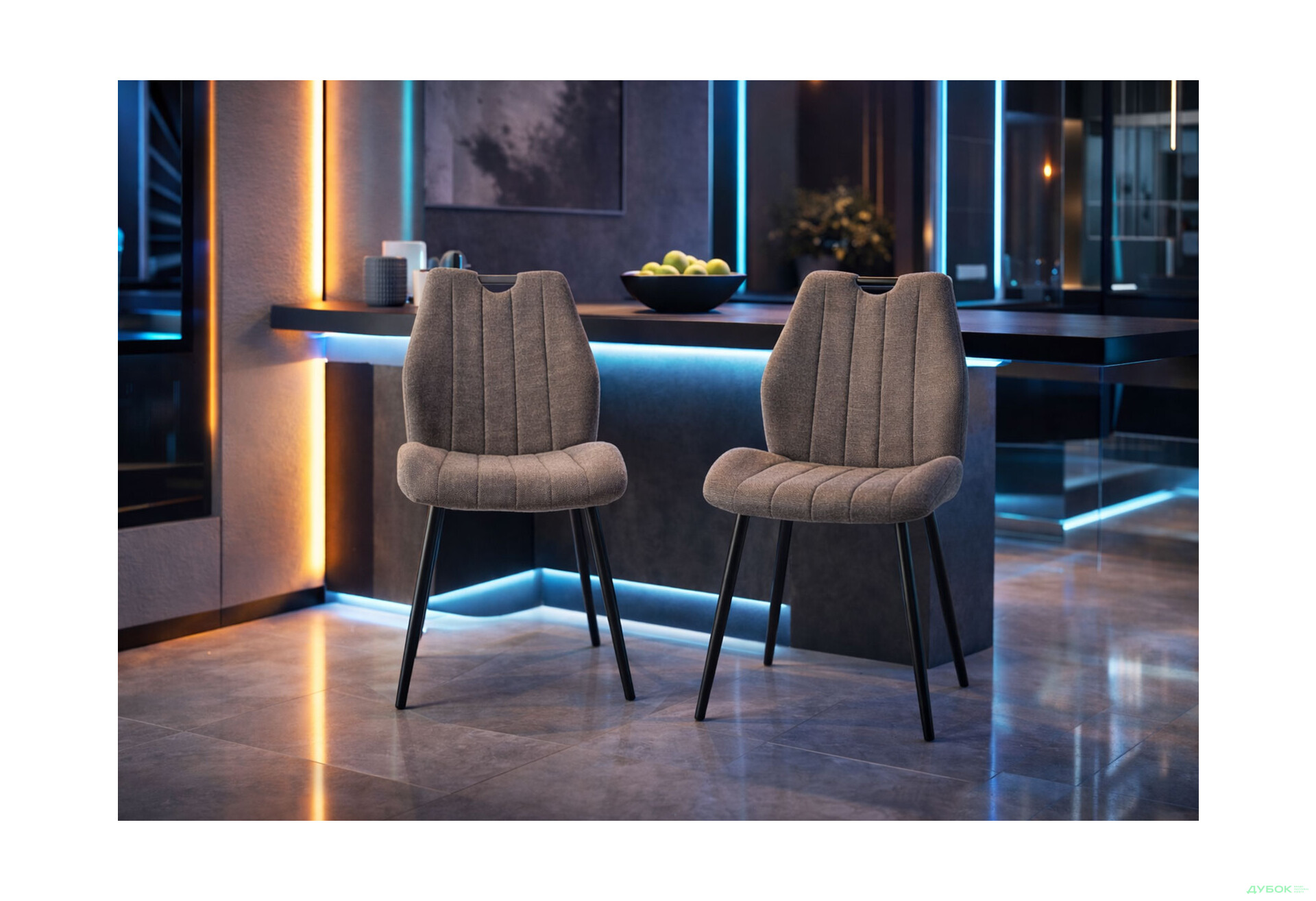 Изображение 2 - Стул Arco Brego / Арко Брего черный металл / цвет беж 34 Креденс Фениче