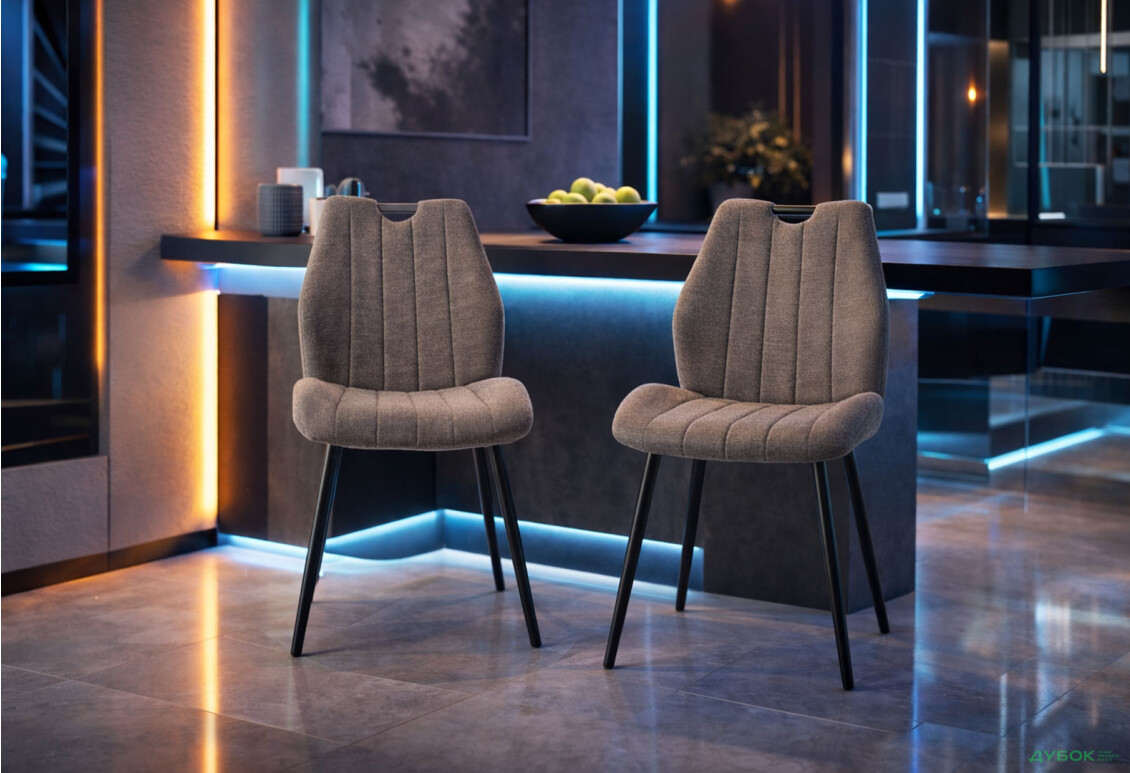 Изображение 2 - Стул Arco Brego / Арко Брего черный металл / цвет беж 34 Креденс Фениче