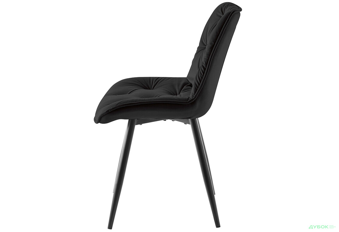 Изображение 4 - Стул Cherry II Velvet / Черри II Вельвет матовый черный металл / Bluvel 19 Креденс Фениче