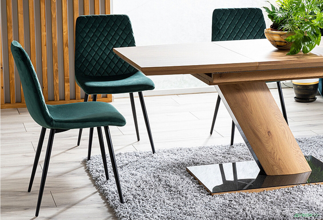 Изображение 3 - Стул Iris Velvet / Ирис Вельвет черный металл / Bluvel 78 зеленый Креденс Фениче