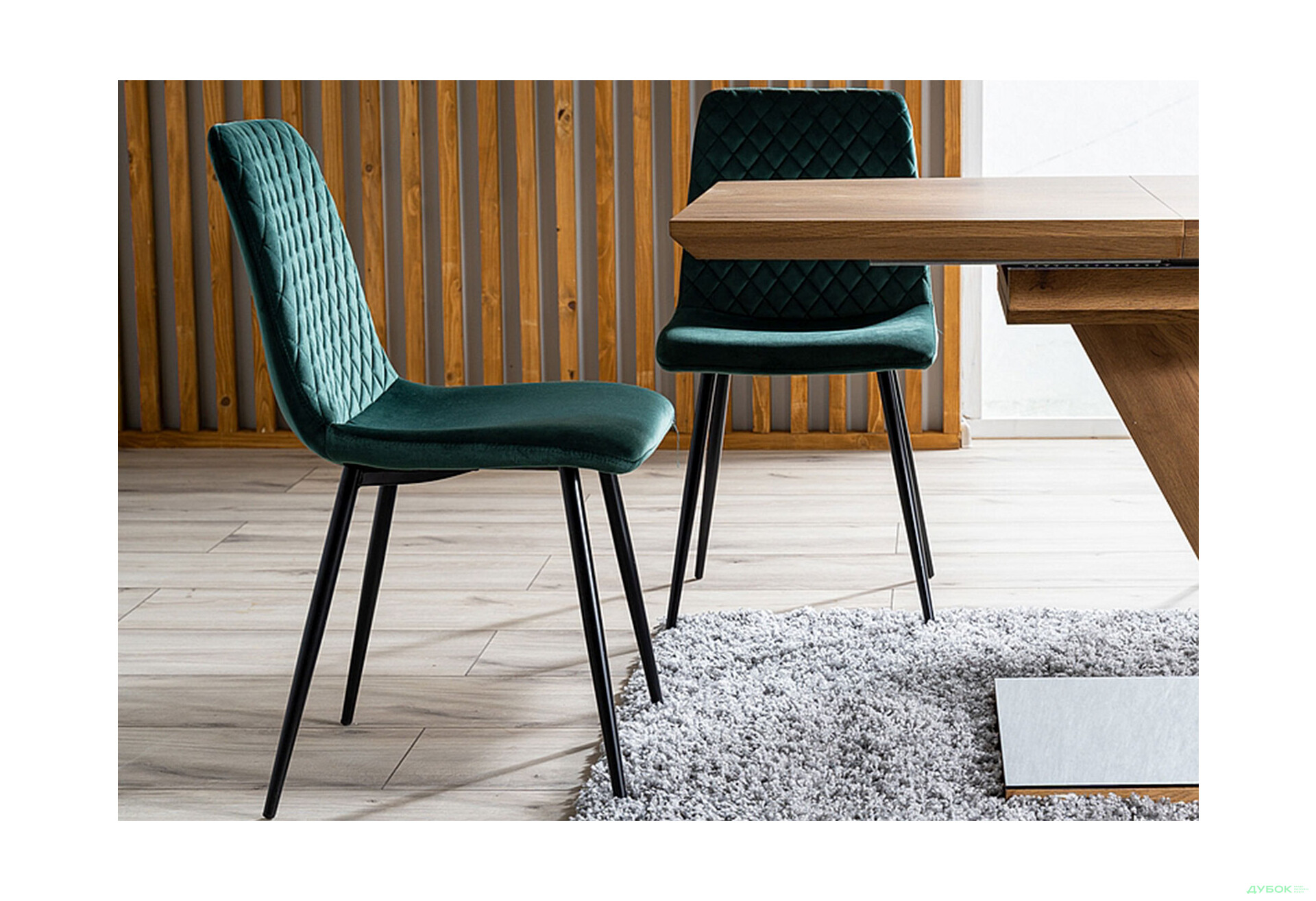 Изображение 5 - Стул Iris Velvet / Ирис Вельвет черный металл / Bluvel 78 зеленый Креденс Фениче