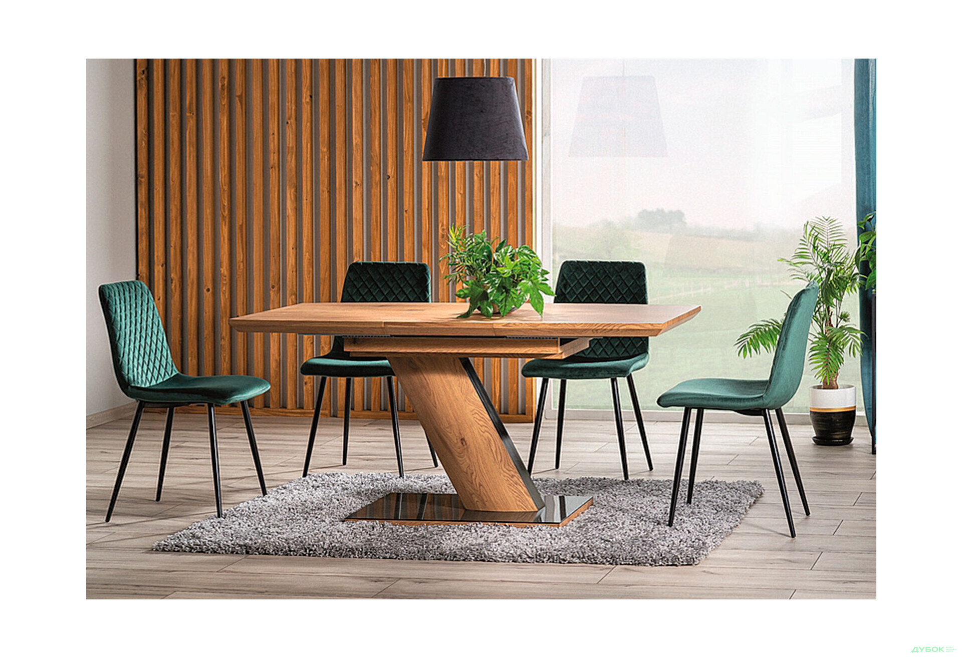 Изображение 2 - Стул Iris Velvet / Ирис Вельвет черный металл / Bluvel 78 зеленый Креденс Фениче