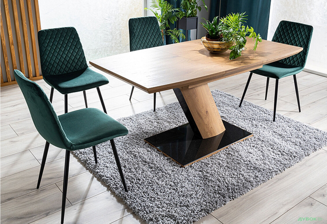 Изображение 6 - Стул Iris Velvet / Ирис Вельвет черный металл / Bluvel 78 зеленый Креденс Фениче