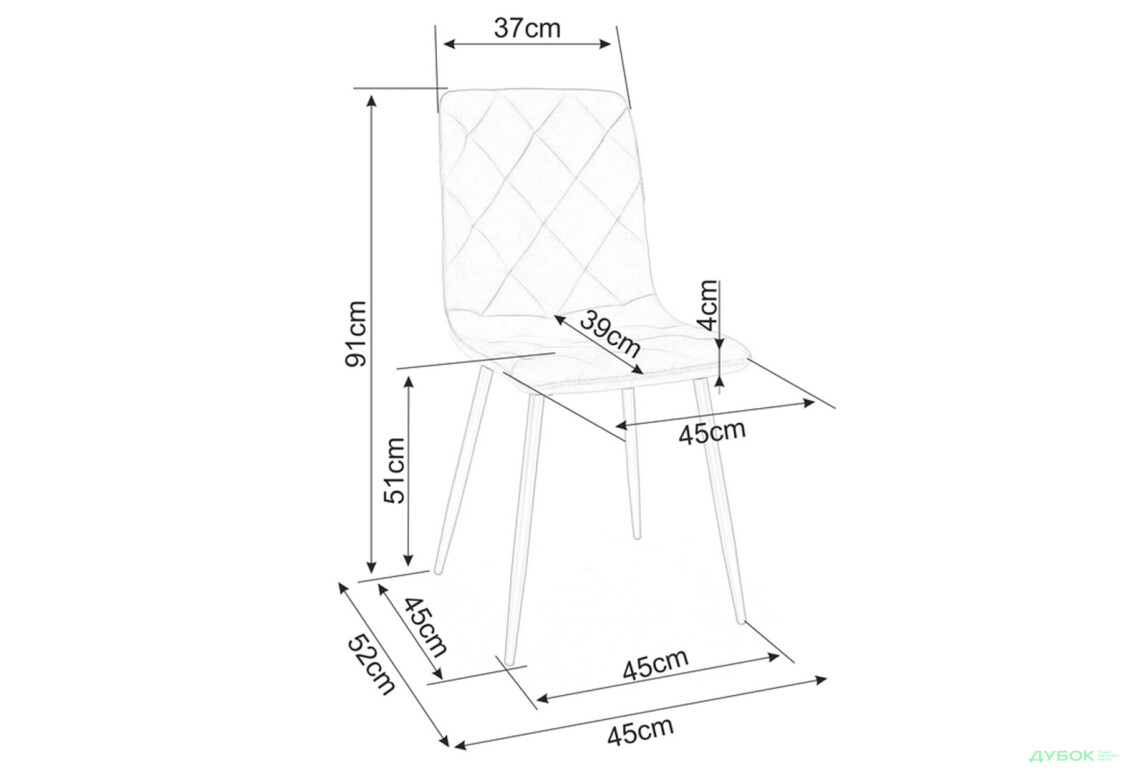 Изображение 7 - Стул Jerry Velvet / Джерри Вельвет черный металл / Bluvel 14 серый Креденс Фениче
