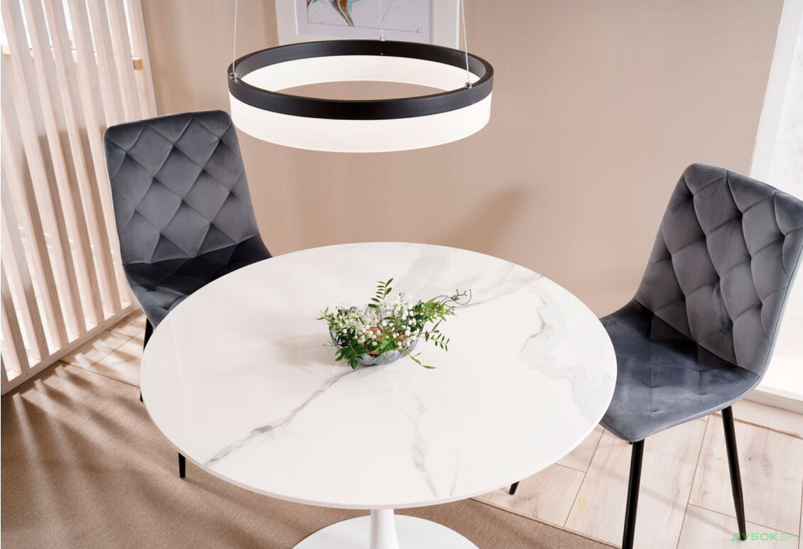 Изображение 4 - Стул Jerry Velvet / Джерри Вельвет черный металл / Bluvel 14 серый Креденс Фениче