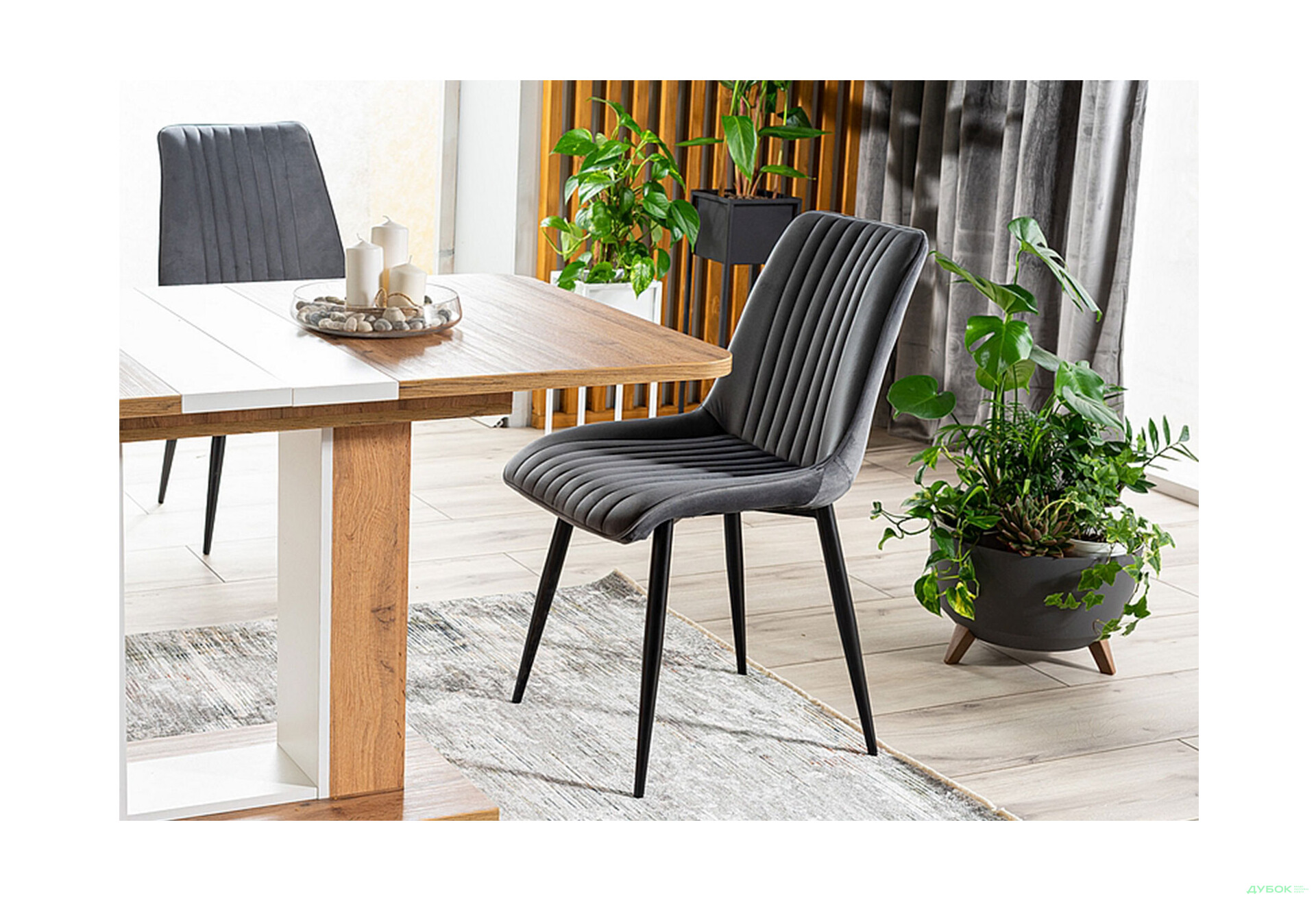 Изображение 4 - Стул Kim Velvet / Ким Вельвет черный металл / Bluvel 19 черный Креденс Фениче