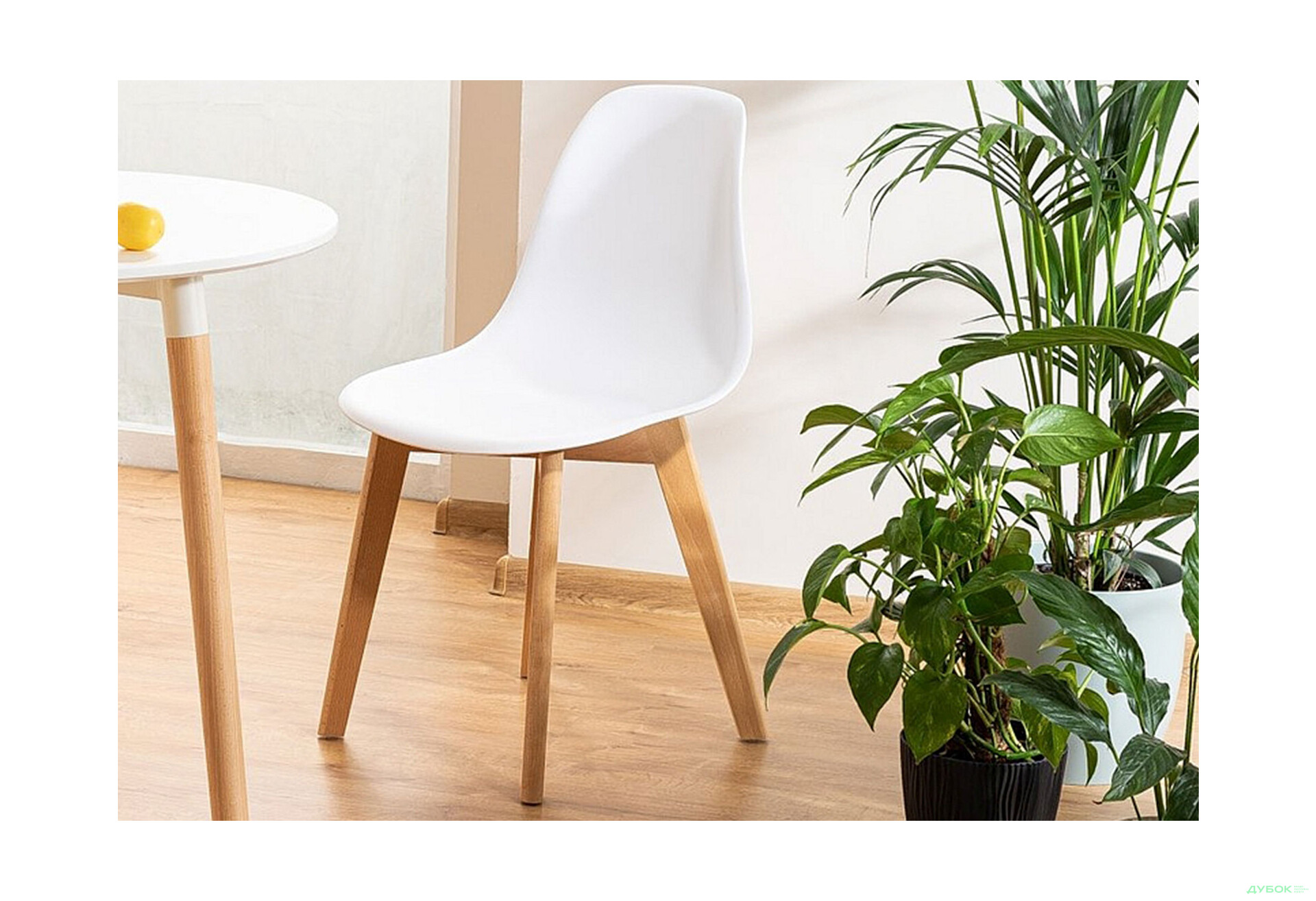 Изображение 2 - Стул Moris PP / Морис ПП белый / бук Креденс Фениче