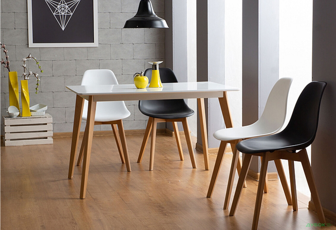 Изображение 3 - Стул Moris PP / Морис ПП белый / бук Креденс Фениче