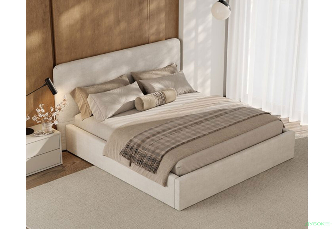 Изображение 2 - Кровать-подиум МироМарк Амелия 160x200 неподъёмная, тк. Avanti 01