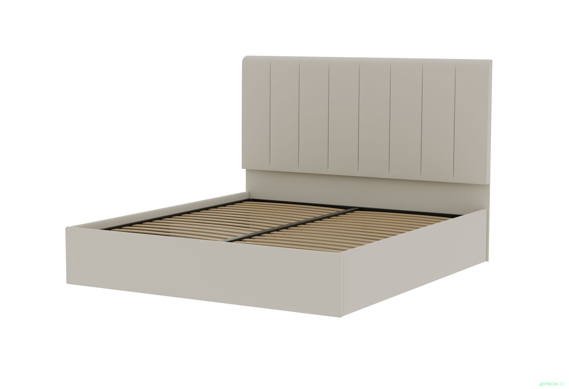 Изображение 5 - Кровать-подиум МироМарк Диана 160x200 подъёмная, бежевый велюр