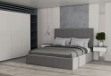 Изображение 2 - Кровать-подиум МироМарк Диана 160x200 подъёмная, светло-серый велюр