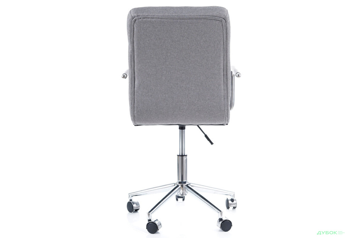 Зображення 11 - Крісло Q-022 поворотне, тканина сіра Kredens furniture