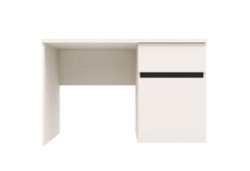 Стіл письмовий Гербор Лондон BIU120 з шухлядою і дверкою 120 см, кашемір / антрацит