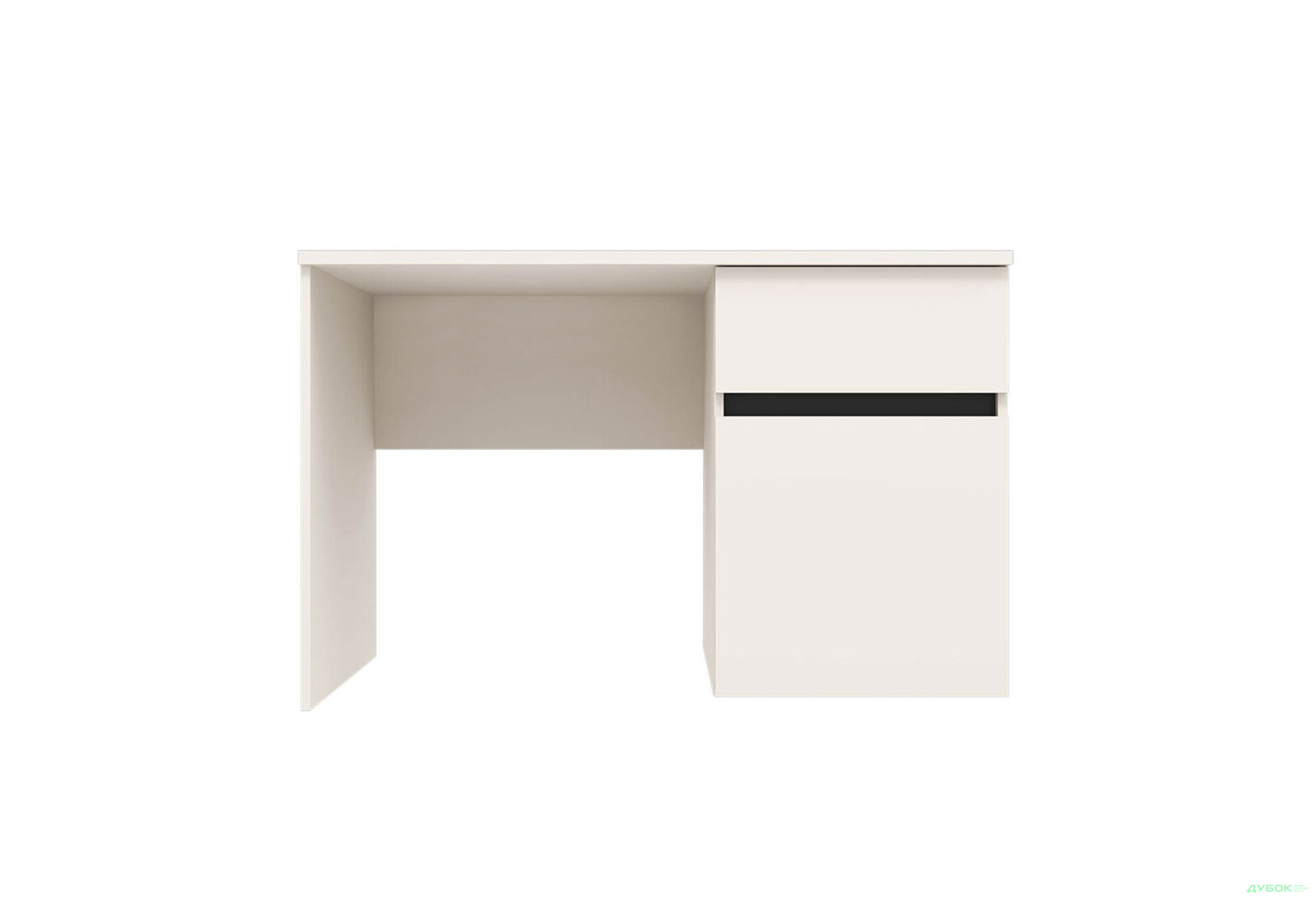 Изображение 1 - Стол письменный Gerbor холдинг Лондон BIU120 с ящиком и дверкой 120 см, кашемир / антрацит