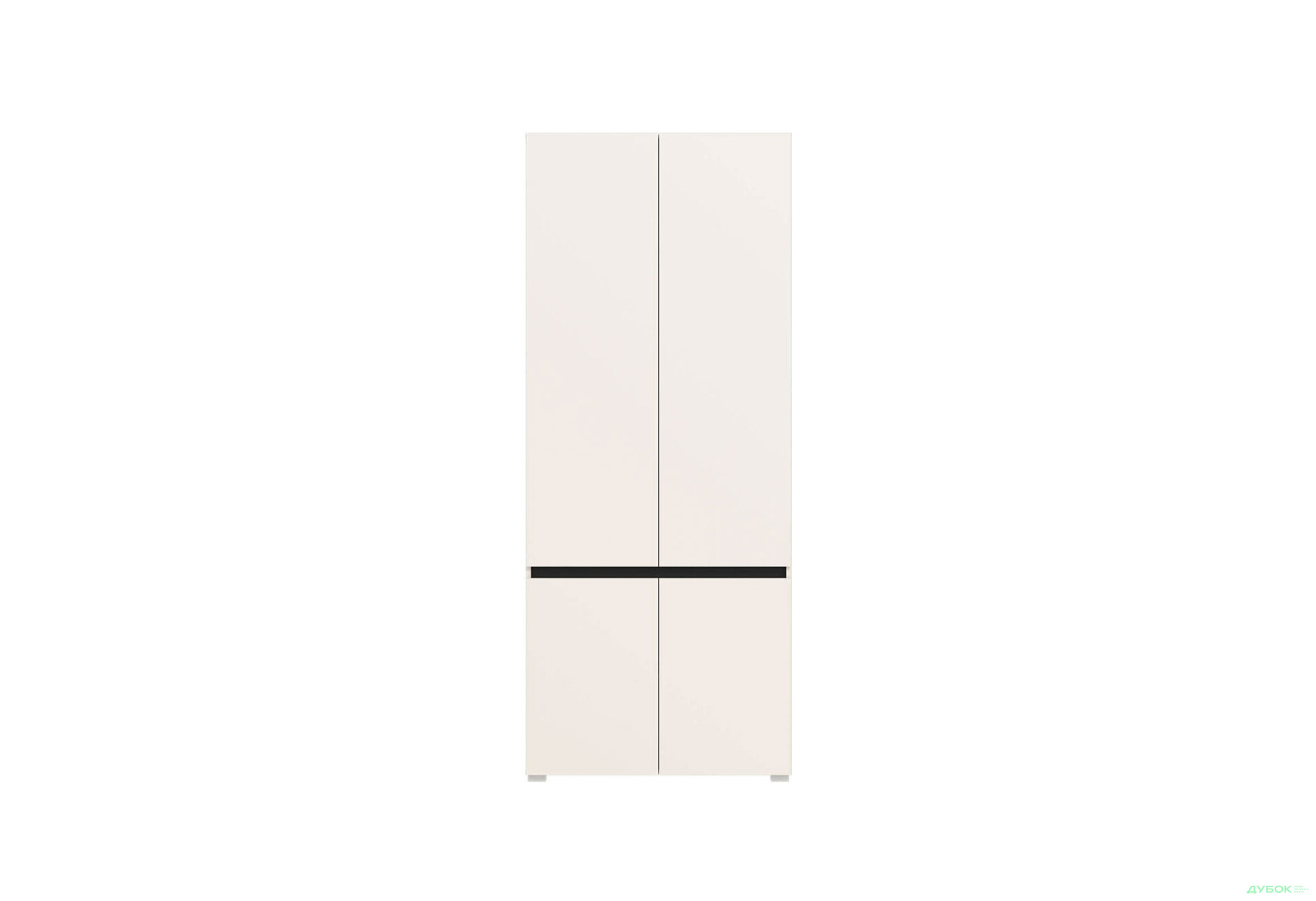 Зображення 1 - Шафа Гербор Лондон SZF4D_90 4-дверна 90 см, кашемір / антрацит