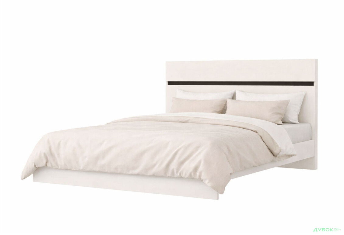 Ліжко Гербор Лондон LOZ160 (каркас) 160х200 см, кашемір / антрацит