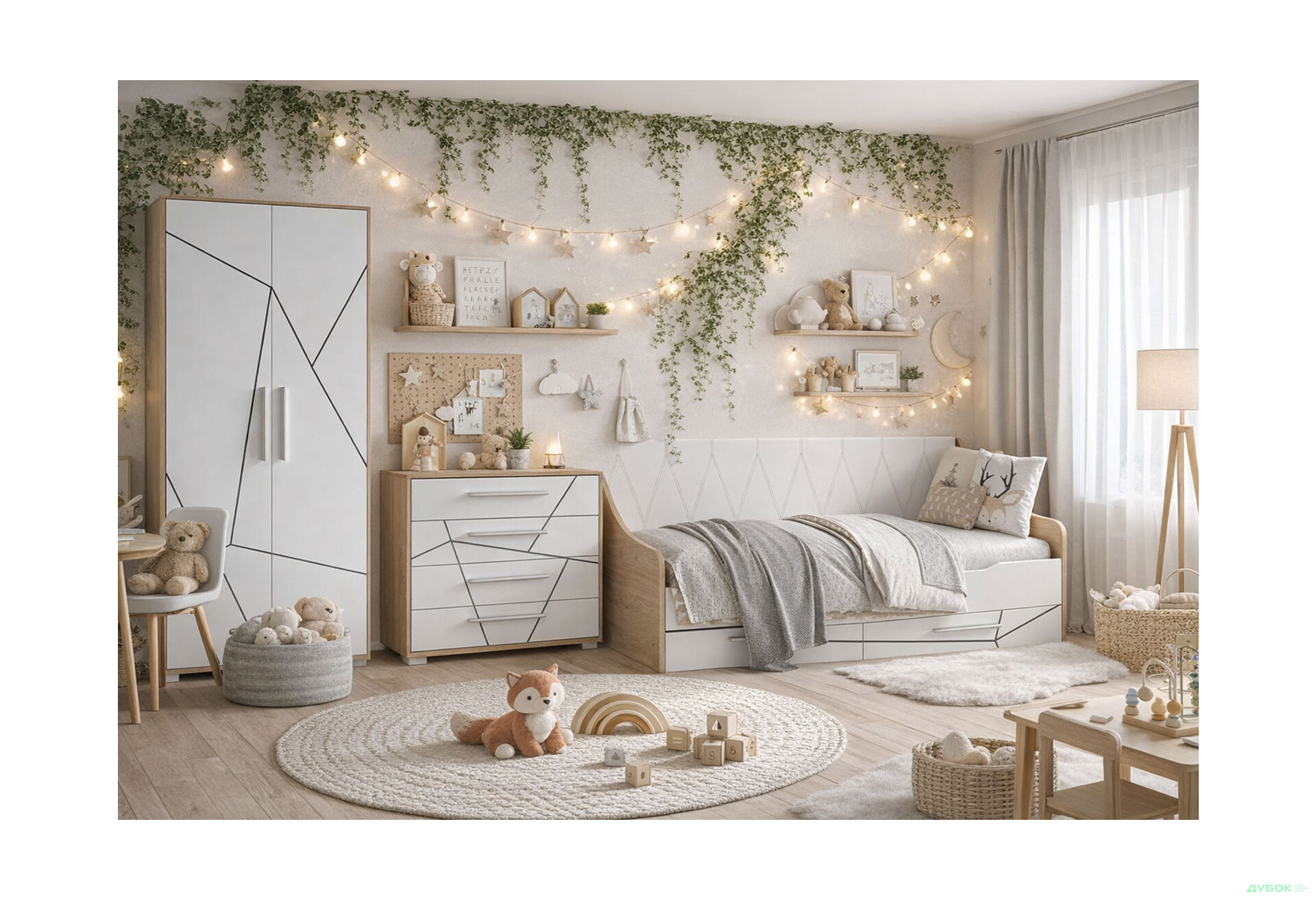 Изображение 1 - Детская Svit Mebliv Тони с кроватью 90х200 см