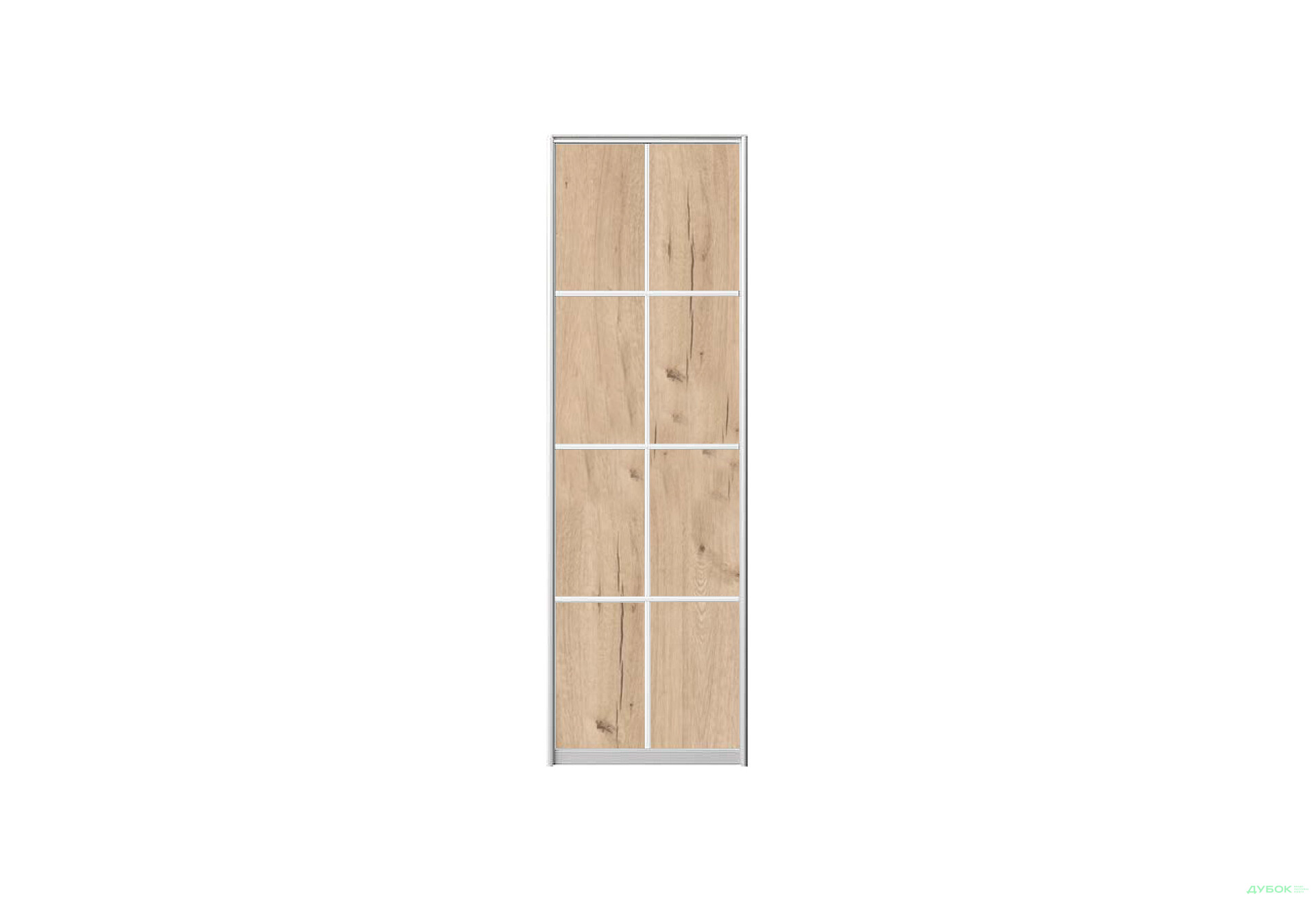 Изображение 2 - Фасад Комб 36_36/4 ДСП 8К 596х2400 Шкаф-купе 2Д 1200x2400 Киевский стандарт