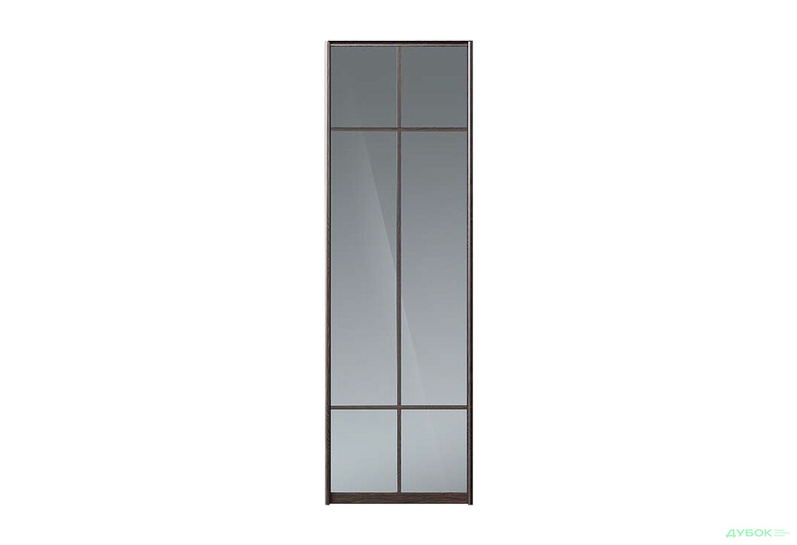 Изображение 3 - Фасад Комб 41_41/3 Зеркало Графит 646х2400 Шкаф-купе 2Д 1300х2400 Киевский стандарт