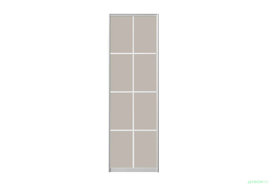 Фасад Комб 36_36/4 ДСП 8К 696х2400 Шкаф-купе 2Д 1400х2400 Киевский стандарт