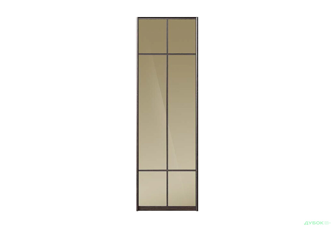 Зображення 3 - Фасад Комб 41_41/2 Дзеркало Бронза 696х2400 Шафа-купе 2Д 1400х2400 Київський стандарт