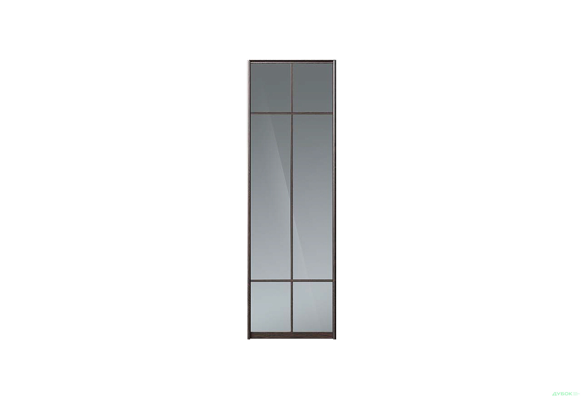 Изображение 3 - Фасад Комб 41_41/3 Зеркало Графит 846х2400 Шкаф-купе 2Д 1700х2400 Киевский стандарт