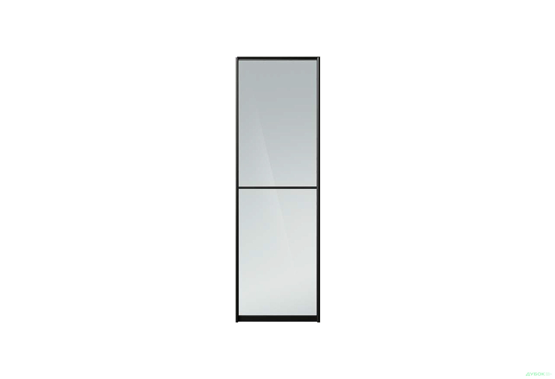 Изображение 2 - Фасад Комб 38_38/1 Зеркало Серебро 672х2400 Киевский стандарт