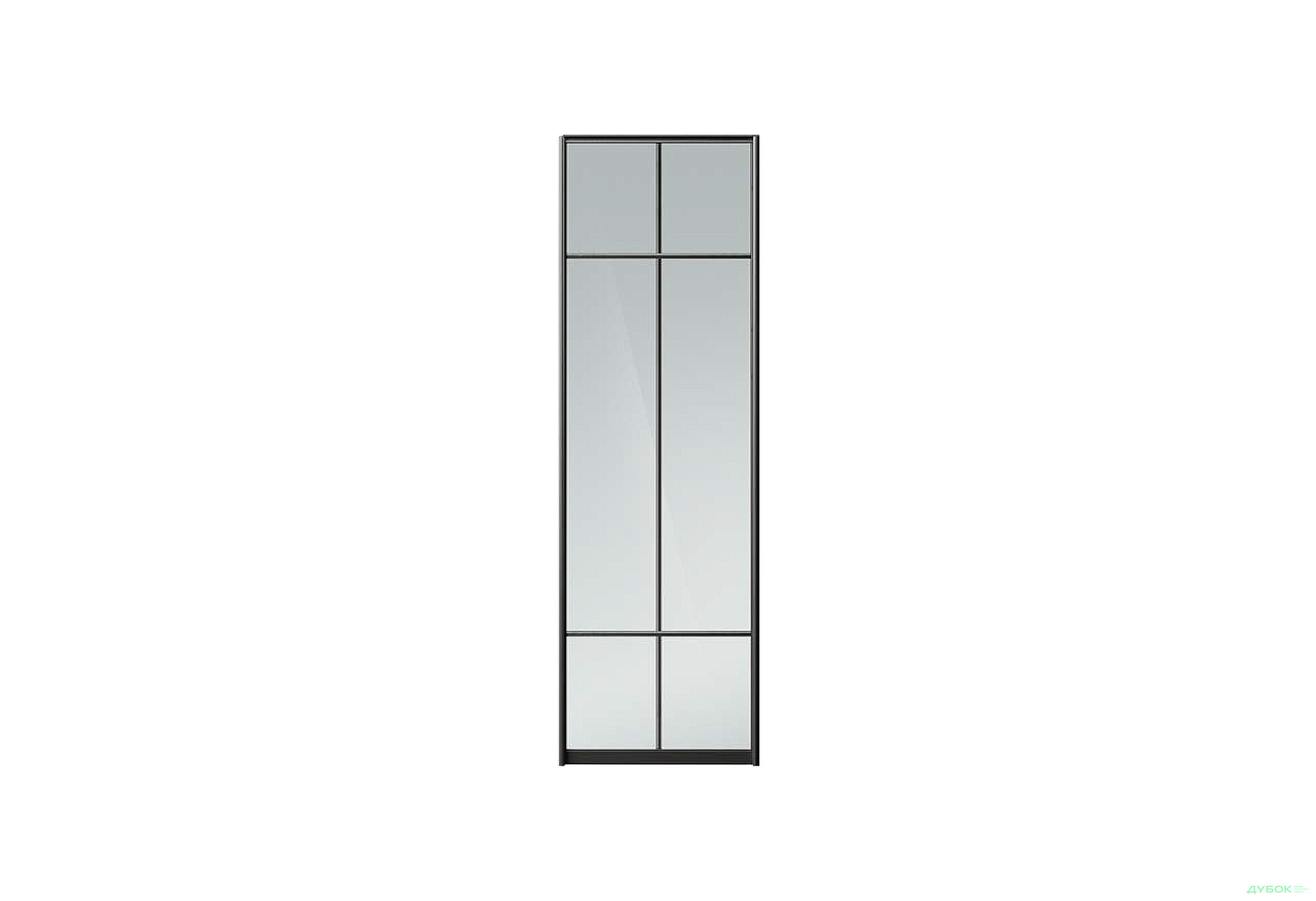 Изображение 2 - Фасад Комб 41_41/1 Зеркало Серебро 805х2400 Киевский стандарт