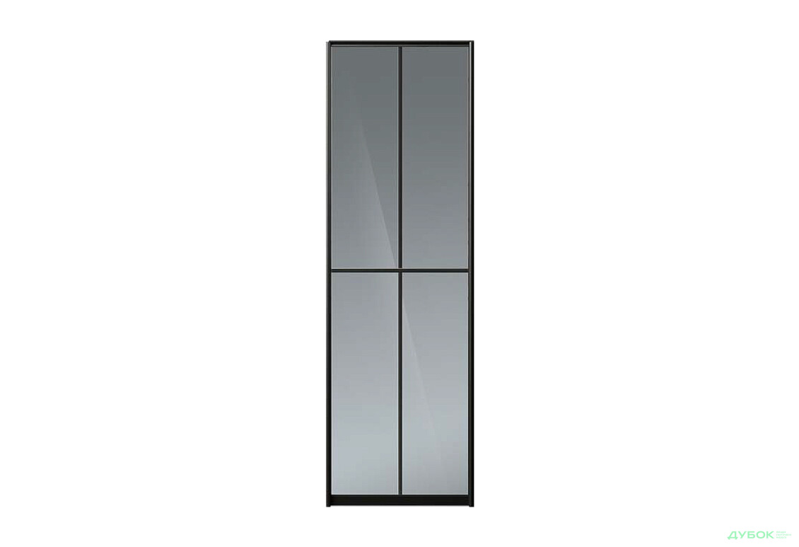 Изображение 2 - Фасад Комб 37_37/3 Зеркало Графит 655х2400 Киевский стандарт